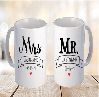 Mr. And Mrs. Couple Mug