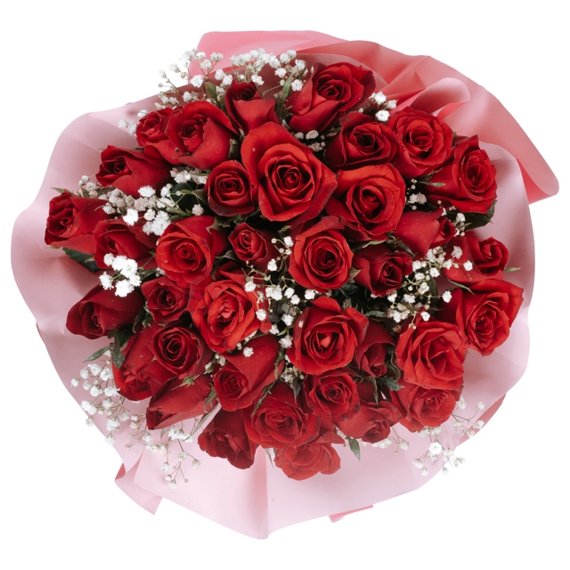 3 Dozen Red Rose Bouquet