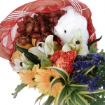 Flower And Fruit Basket