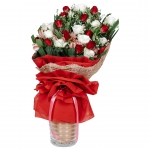 Red And White Big Bouquet