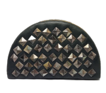 ISLA IN CHARCOAL MINAUDIERE